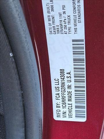 Photo of 2024 Delmonico Red Pearlcoat RAM 1500