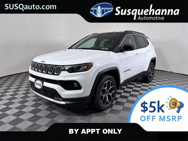 Photo of 2025 White Jeep Compass