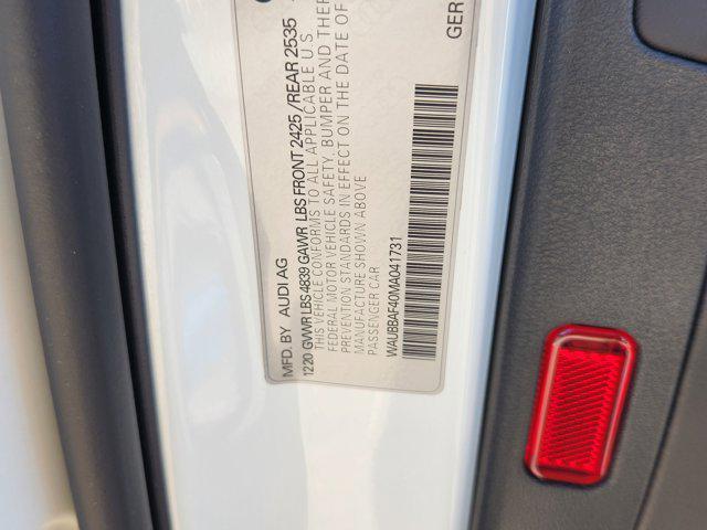 Photo of 2021 Glacier White Audi A4