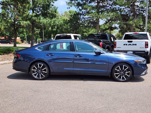 Photo of 2023 Canyon River Blue Metallic Honda Accord Hybrid