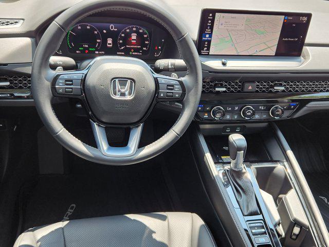 Photo of 2023 Canyon River Blue Metallic Honda Accord Hybrid