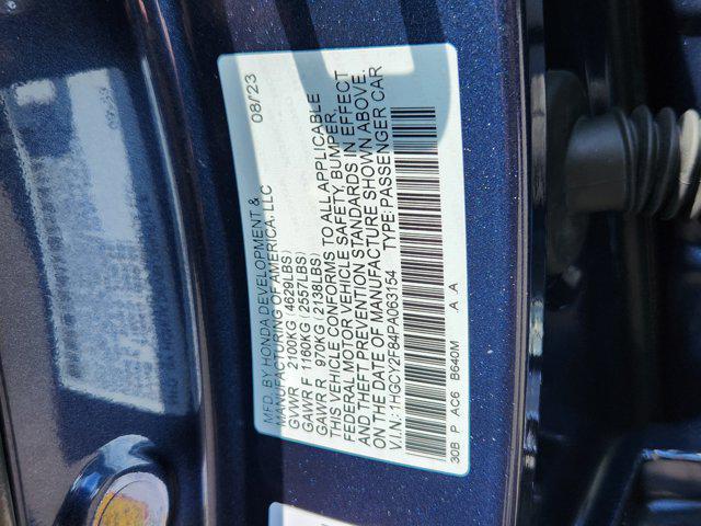 Photo of 2023 Canyon River Blue Metallic Honda Accord Hybrid