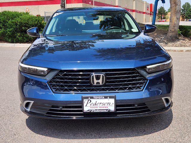 Photo of 2023 Canyon River Blue Metallic Honda Accord Hybrid