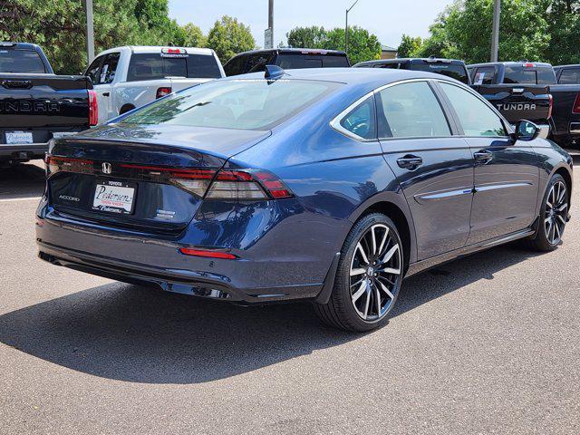 Photo of 2023 Canyon River Blue Metallic Honda Accord Hybrid