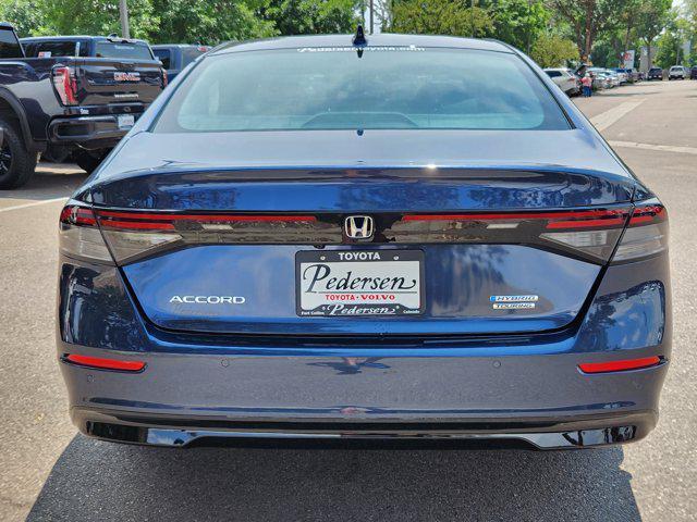 Photo of 2023 Canyon River Blue Metallic Honda Accord Hybrid