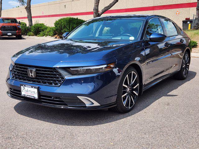Photo of 2023 Canyon River Blue Metallic Honda Accord Hybrid