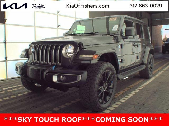 Photo of 2022 Granite Crystal Metallic Clearcoat Jeep Wrangler Unlimited 4xe