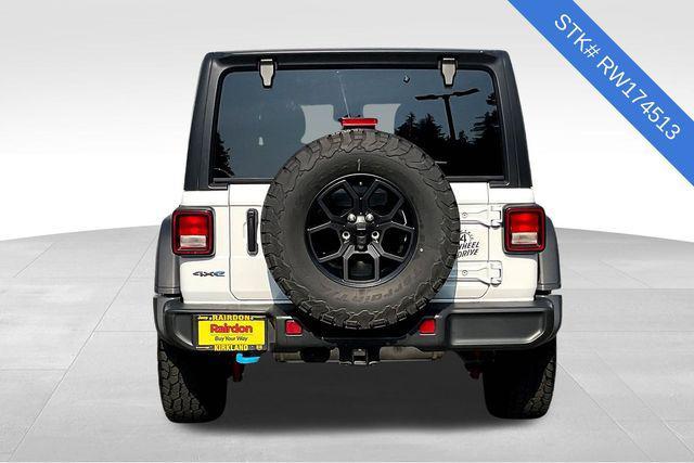Photo of 2024 Bright White Clearcoat Jeep Wrangler 4xe