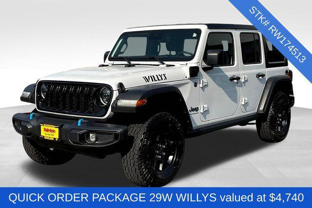 Photo of 2024 Bright White Clearcoat Jeep Wrangler 4xe