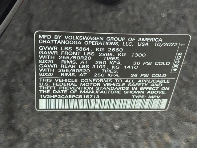 Photo of 2023 Deep Black Volkswagen Atlas