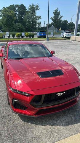 Photo of 2024 Rapid Red Metallic Tinted Clearcoat Ford Mustang