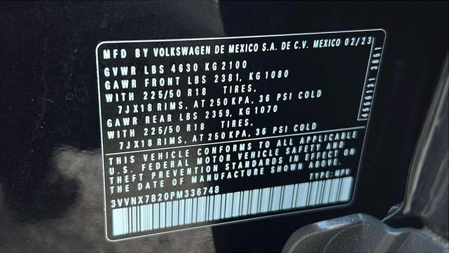 Photo of 2023 Deep Black Volkswagen Taos