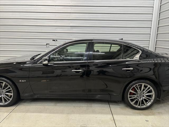Photo of 2018 Black Obsidian INFINITI Q50