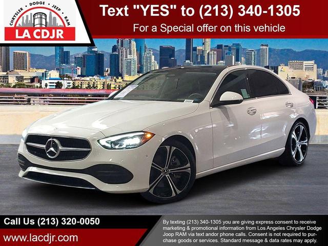 Photo of 2023 White Mercedes-Benz C-Class