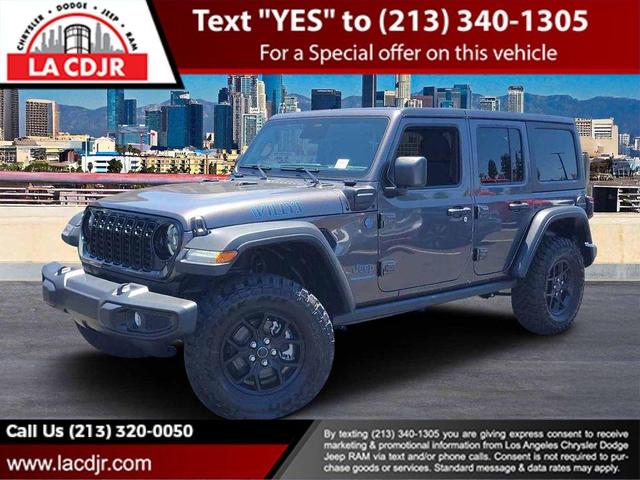 Photo of 2025 Granite Crystal Clearcoat Metallic Jeep Wrangler 4xe