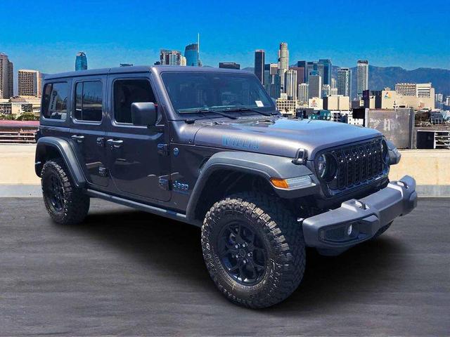 Photo of 2025 Granite Crystal Clearcoat Metallic Jeep Wrangler 4xe