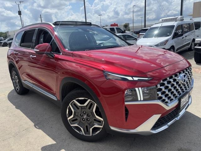 Photo of 2022 Red Metallic Hyundai SANTA FE
