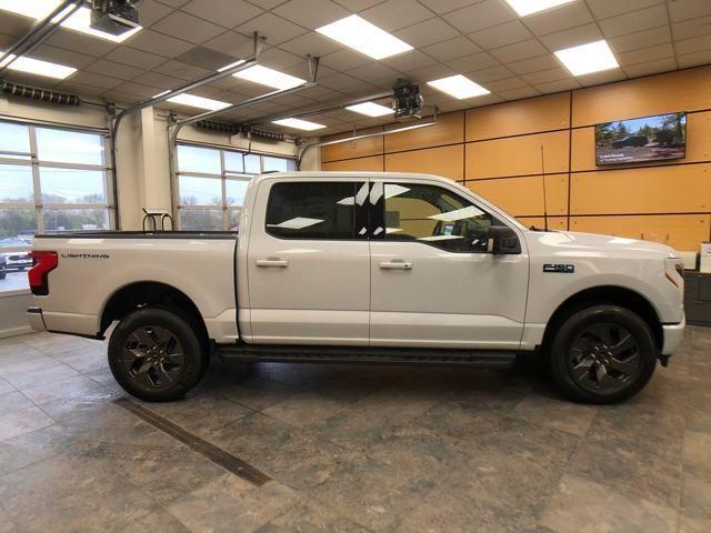 Photo of 2025 Space White Metallic Ford F-150 Lightning