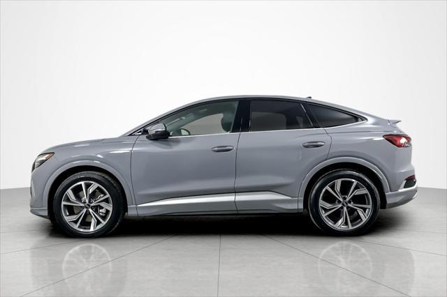 Photo of 2025 Pebble Gray Audi Q4 e-tron Sportback