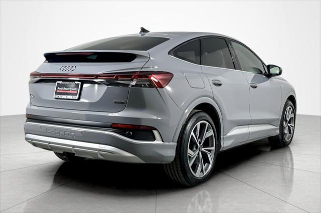 Photo of 2025 Pebble Gray Audi Q4 e-tron Sportback