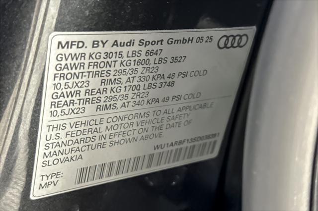 Photo of 2025 Daytona Gray Pearl Effect Audi RS Q8