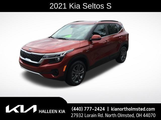 Photo of 2021 Mars Orange Kia Seltos