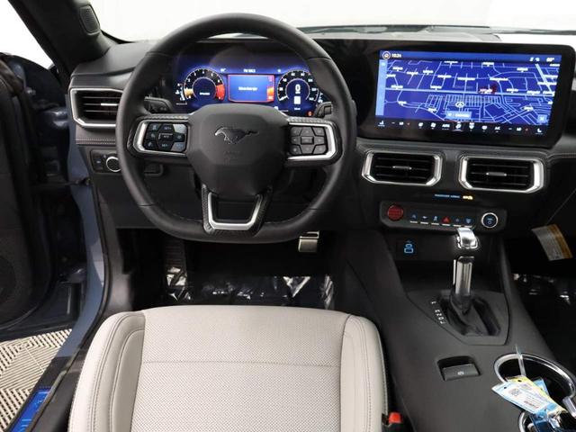 Photo of 2025 Vapor Blue Metallic Ford Mustang