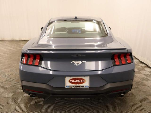 Photo of 2025 Vapor Blue Metallic Ford Mustang