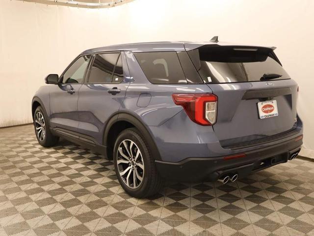 Photo of 2021 Infinite Blue Metallic Tinted Clearcoat Ford Explorer