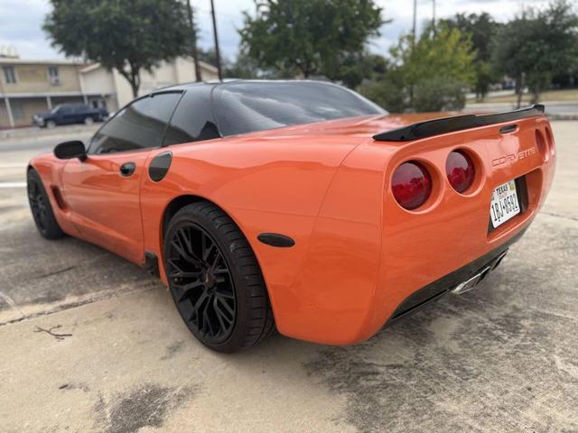 Photo of 2004 Orange Chevrolet Corvette
