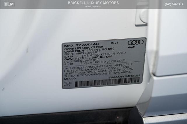 Photo of 2021 Ibis White Audi Q5