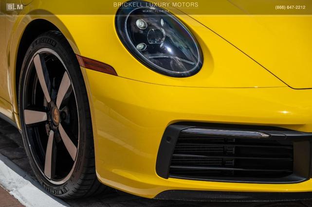 Photo of 2023 Racing Yellow Porsche 911