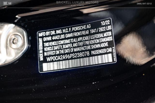 Photo of 2023 Jet Black Metallic Porsche 911