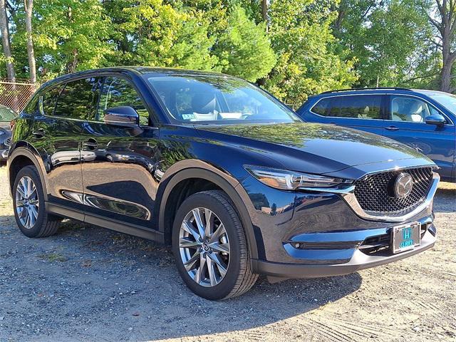 Photo of 2021 Deep Crystal Blue Mica Mazda CX-5