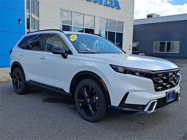 Photo of 2023 Platinum White Pearl Honda CR-V Hybrid