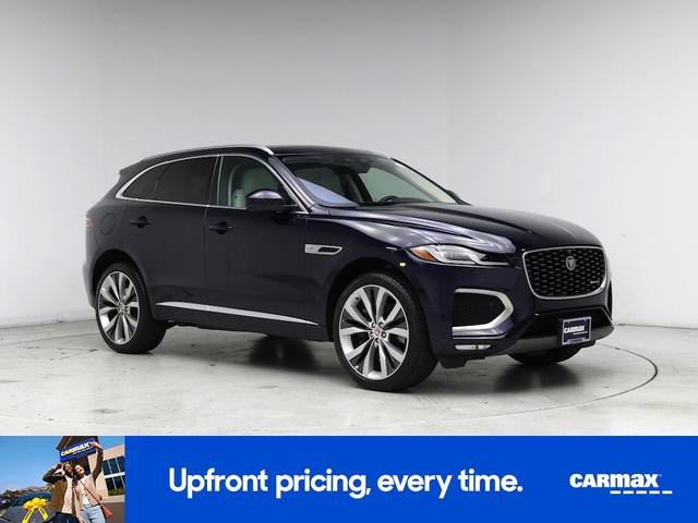 Photo of 2021 Blue Jaguar F-PACE