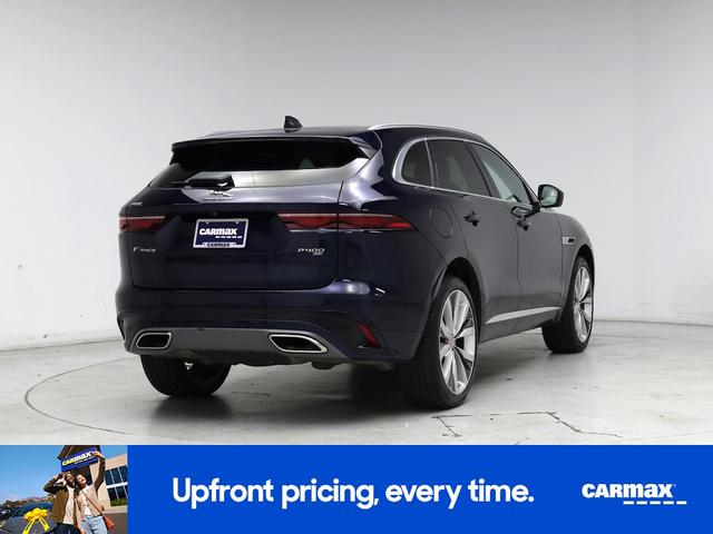 Photo of 2021 Blue Jaguar F-PACE
