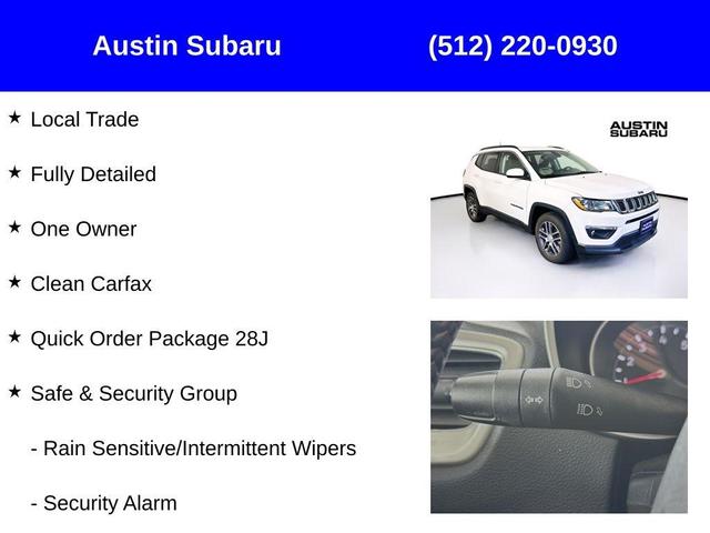 Photo of 2018 White Clearcoat Jeep Compass