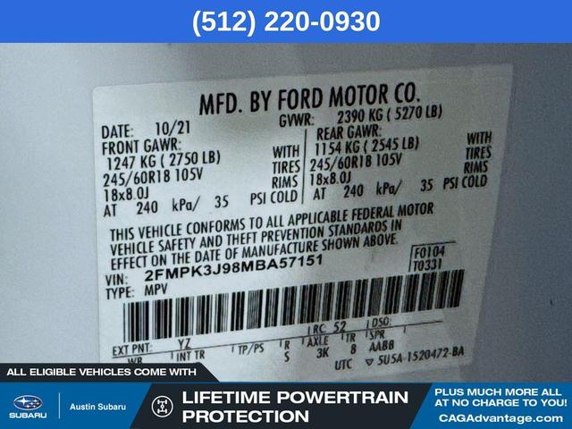 Photo of 2021 Oxford White Ford Edge