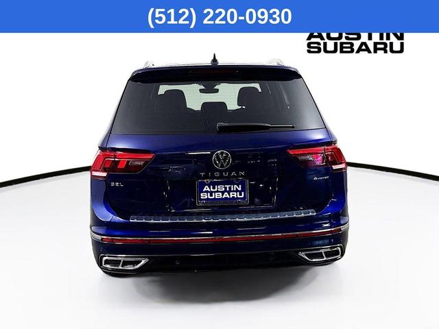 Photo of 2022 Atlantic Blue Volkswagen Tiguan