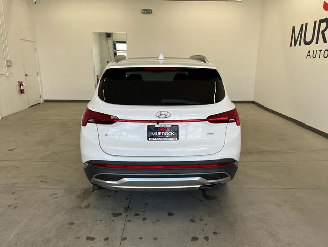Photo of 2023 Serenity White Pearl Hyundai SANTA FE