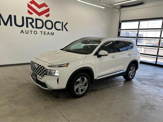 Photo of 2023 Serenity White Pearl Hyundai SANTA FE
