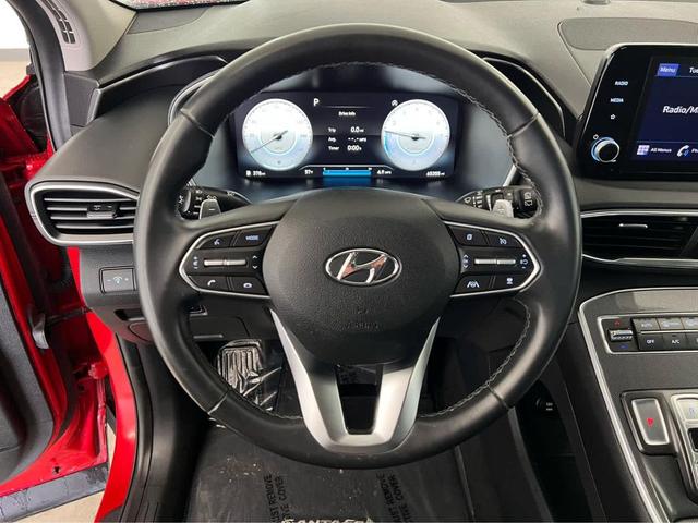 Photo of 2021 Calypso Red Hyundai SANTA FE