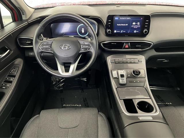Photo of 2021 Calypso Red Hyundai SANTA FE