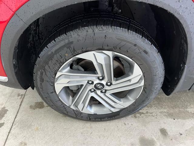 Photo of 2021 Calypso Red Hyundai SANTA FE