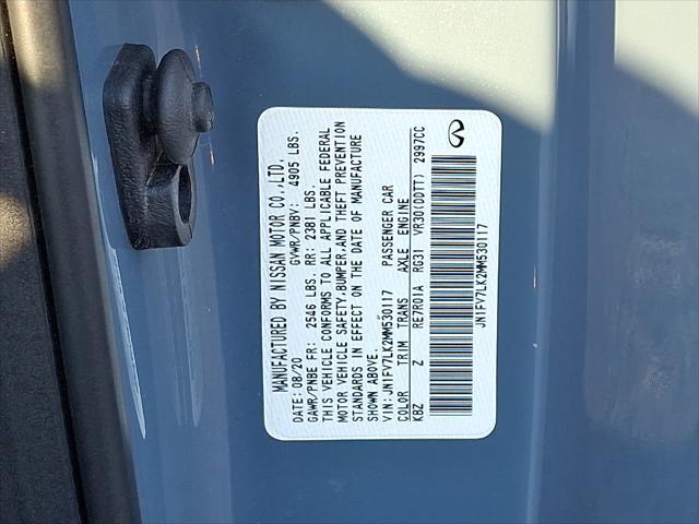 Photo of 2021 Slate Gray INFINITI Q60
