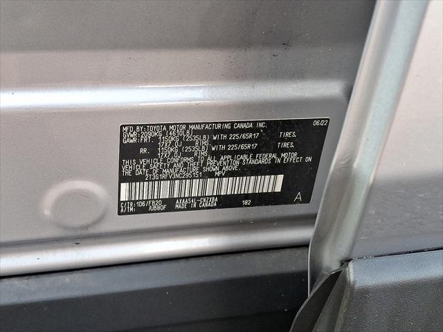 Photo of 2022 Silver Sky Metallic Toyota RAV4