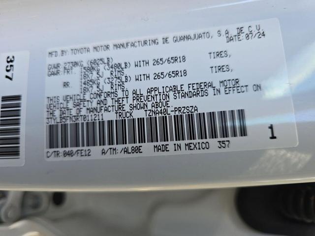 Photo of 2024 Ice Cap Toyota Tacoma