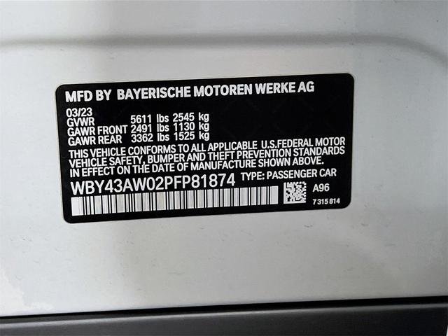 Photo of 2023 White Metallic BMW i4 Gran Coupe