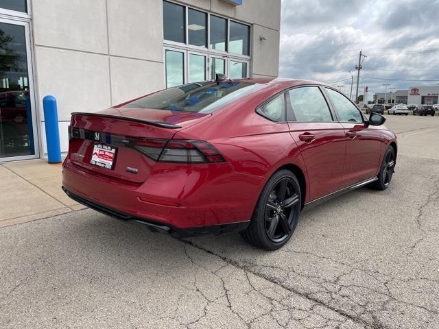 Photo of 2025 Radiant Red Metallic Honda Accord Hybrid